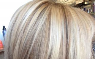Мелирование на светлые волосы разными способами Мелирование волос прядями